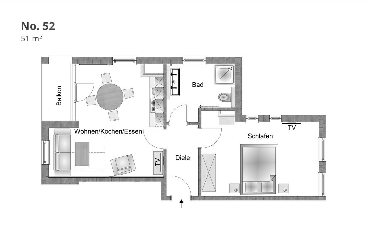 Appartement Min Huesung By Rujana à Binz Extérieur photo