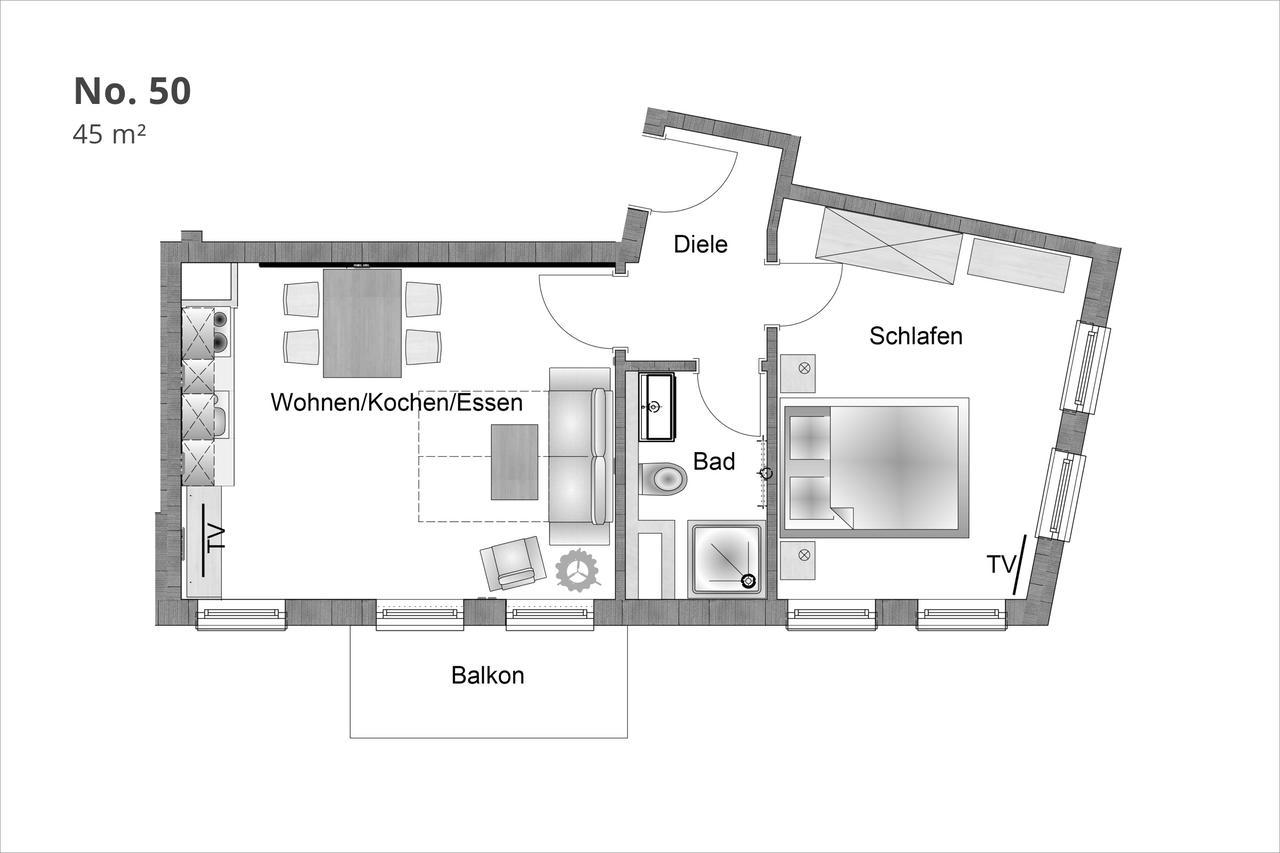 Appartement Min Huesung By Rujana à Binz Extérieur photo